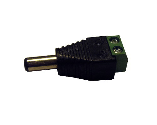 CON09 - Power 5.5x2.1mm male connector (with terminal block)