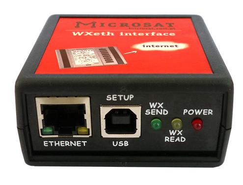 WXeth - Ethernet Interface for Weather Stations