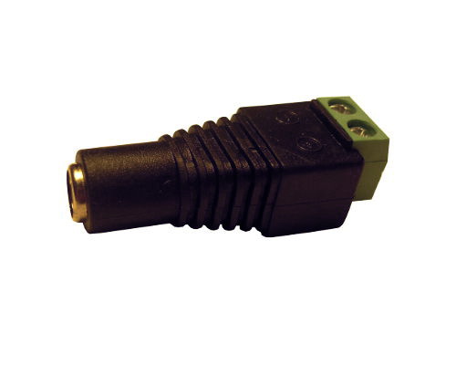 CON10 - Power 5.5x2.1mm female connector (with terminal block)