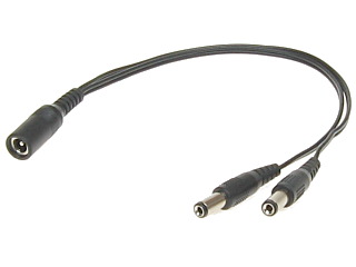 CAB08 - Power 5.5x2.1mm splitter cable